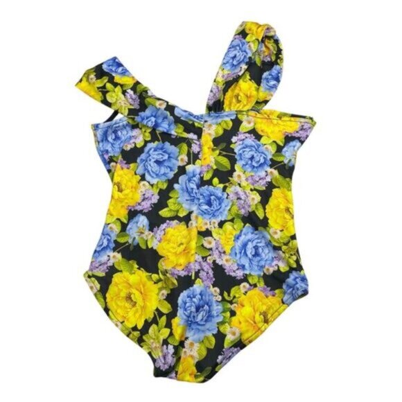 NEW ZARA Printed Knot Floral Bodysuit Size Small - Picture 6 of 9
